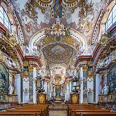 Stiftskirche Wilhering (Autor: Uoaei1, Wikipedia)