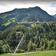 Pont suspendu B.Raich (Photo Google)