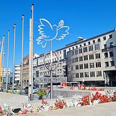 Jerusalemweg Peace Dove Linz (voir étape suivante)